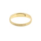 Image 6 of Golden men's pinky ring set with diamond; 0.02 ct.