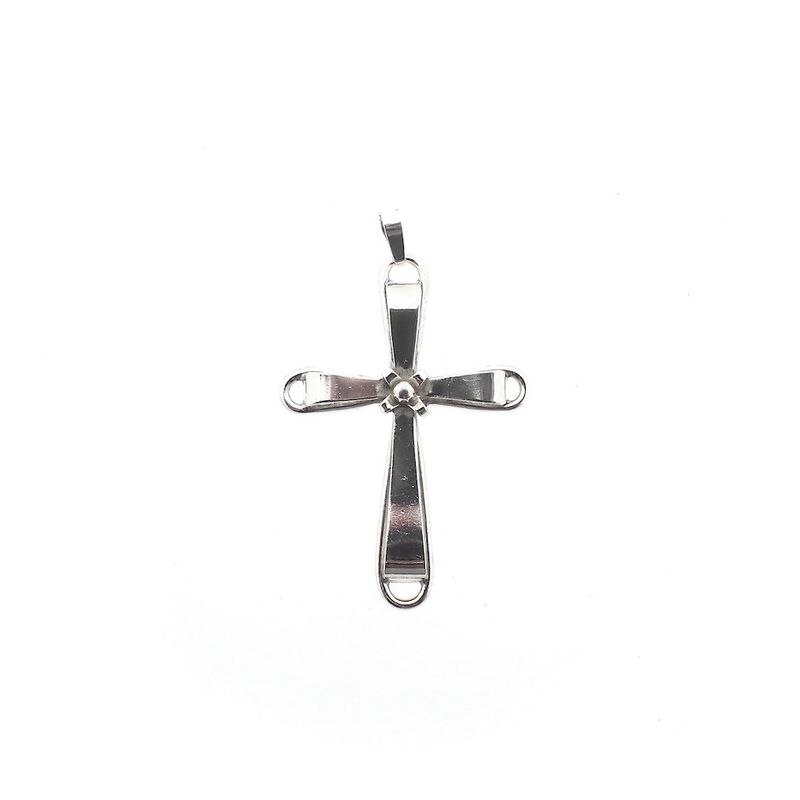 Image 1 of Silver pendant of a large cross