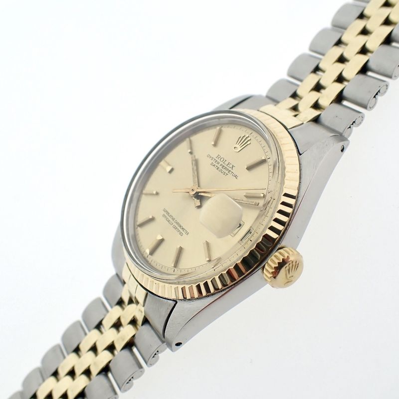Image 4 of Rolex Datejust 1601; Steel/gold men's watch