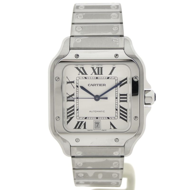 Image 1 of Cartier Santos 'Large' 4072 WSSA0018; Automatic men's watch
