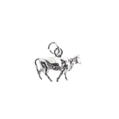 Image 1 of Silver charm; Taurus