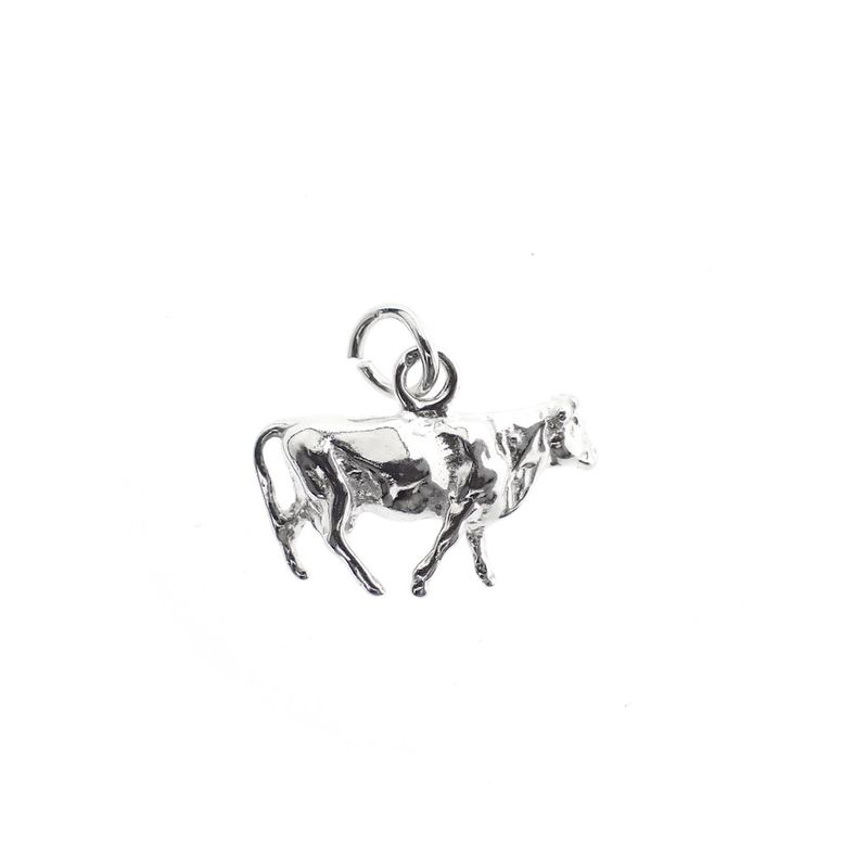 Image 1 of Silver charm; Taurus