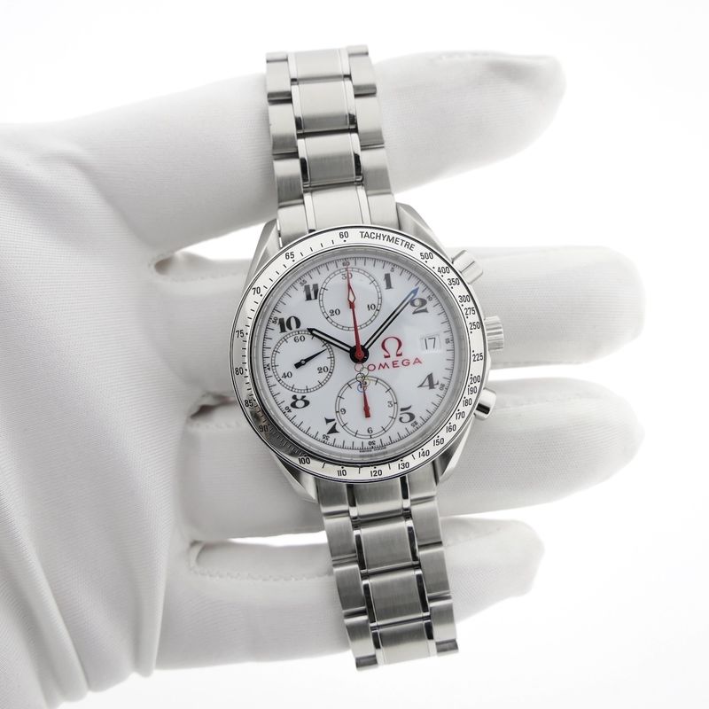Image 9 of Omega Speedmaster Date 'Olympic' 3513.20.00; Chronograph men's watch