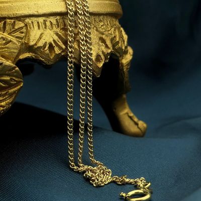 Image 2 of Gold gourmet link chain