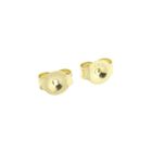 Image 6 of Two-tone gold stud earrings