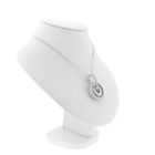 Image 9 of White gold pendant with diamonds