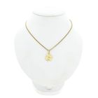 Image 3 of Gold pendant of a four-leaf clover