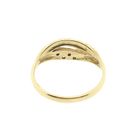 Image 4 of Gold ring with zirconia