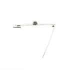 Image 7 of White gold brooch with diamond