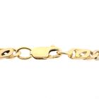 Image 7 of Tricolor gold men's necklace.