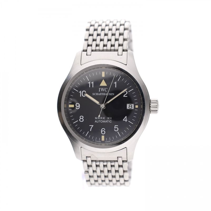 Afbeelding 15 van IWC Pilot's Watch Mark XII IW3241; Vintage Heren Horloge (Full-Set)