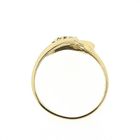 Image 5 of Gold dolphin ring with diamond | 0.06 ct.