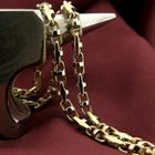 Image 2 of Two-tone gold fantasy link chain