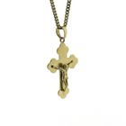 Image 8 of Antique gold 19th century pendant of a cross with corpus