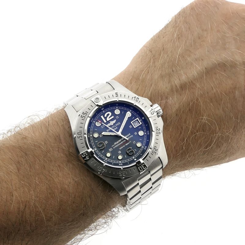 Image 17 of Breitling Superocean Steelfish A17390; Automatic men's diving watch