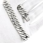 Image 8 of Solid Silver Gourmet Link Bracelet