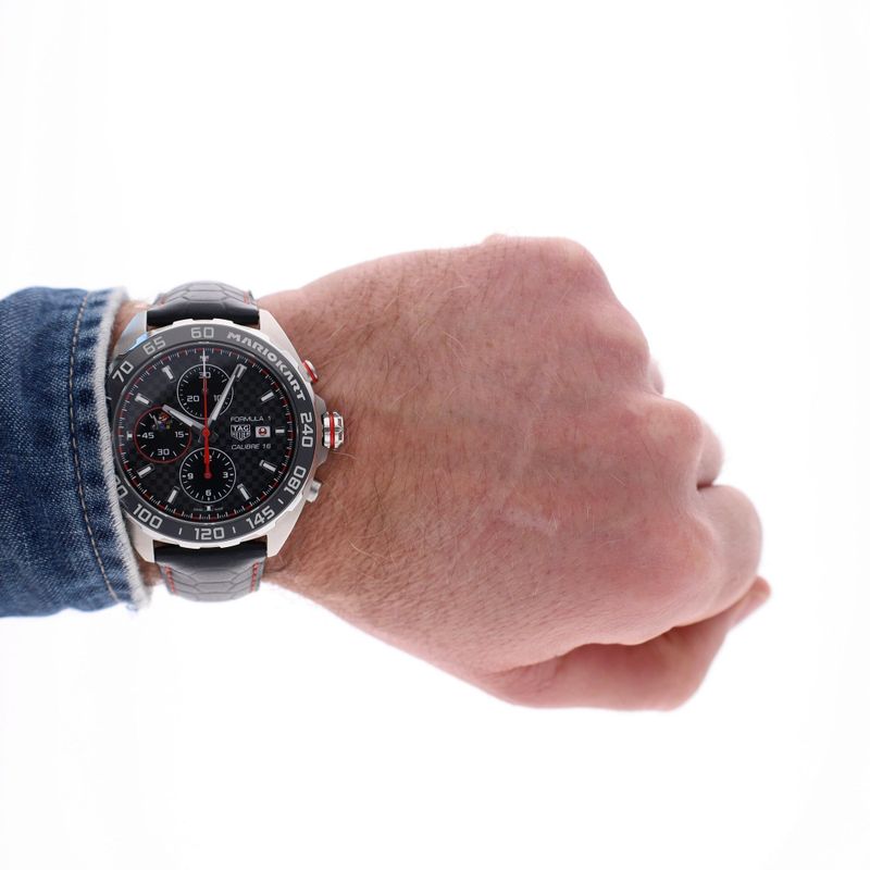 Image 16 of TAG Heuer Formula 1 Chronograph X Mario Kart Limited Edition CAZ201E.FC6517; Automatic Men's Watch