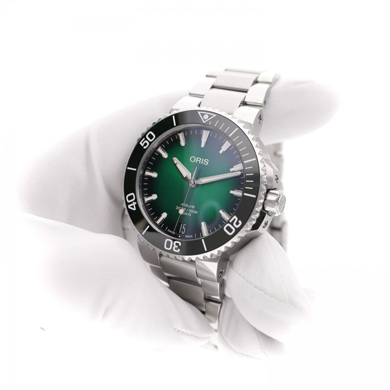 Afbeelding 3 van Oris Aquis Date '5-Days' Cal. 400; Automatisch Heren Horloge