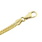 Image 3 of Gold twisted gourmet link chain