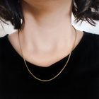 Image 9 of 8-karat snake link chain | 46 cm