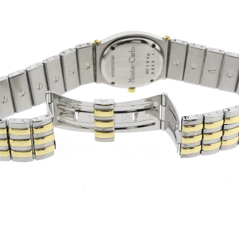 Image 9 of Chopard Monte Carlo; Vintage goud/stalen dames horloge