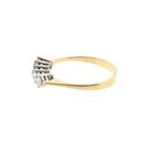 Image 7 of Gold Ring with Diamonds; 0.55 ct.