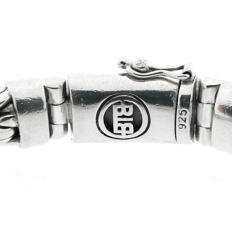 Image 7 of Silver Buddha to Buddha bracelet; Katja | 22 cm