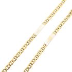 Image 7 of Two-tone gold navy link chain