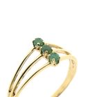 Image 3 of Gold ring with emerald | Vintage