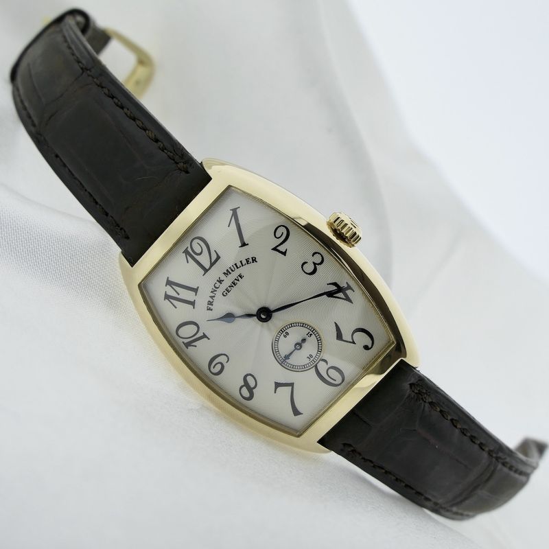 Image 11 of Franck Muller Casablanca Cintrée Curvex; 18k. Gold watch