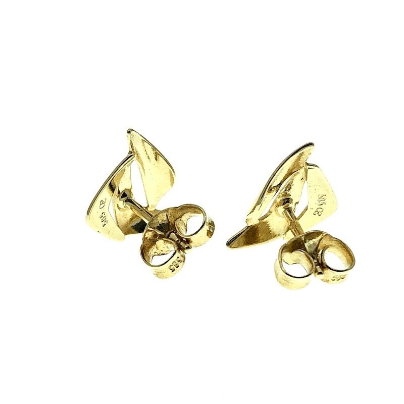 Image 4 of Gold fantasy stud earrings | 14 carats