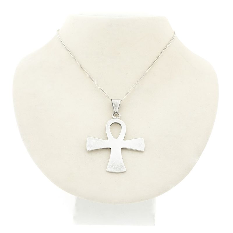 Image 3 of Silver Egyptian Ankh pendant
