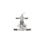 Image 1 of Silver charm of a racing car