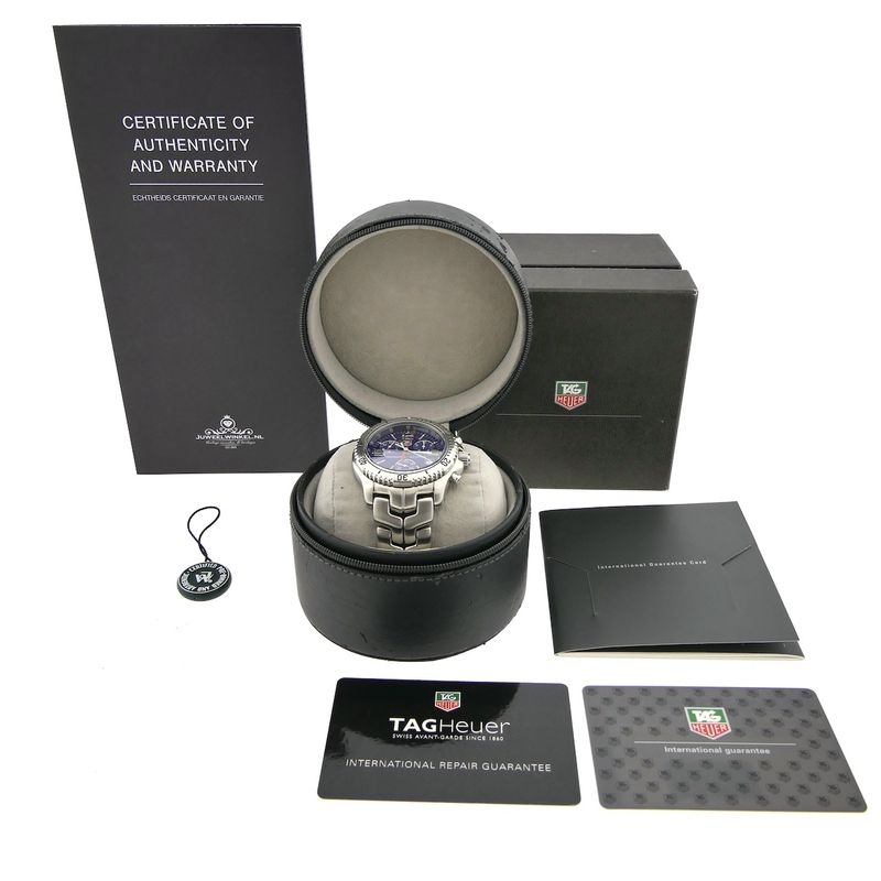 Image 4 of TAG Heuer Link Chronograph CT1110; Chronograph men's watch