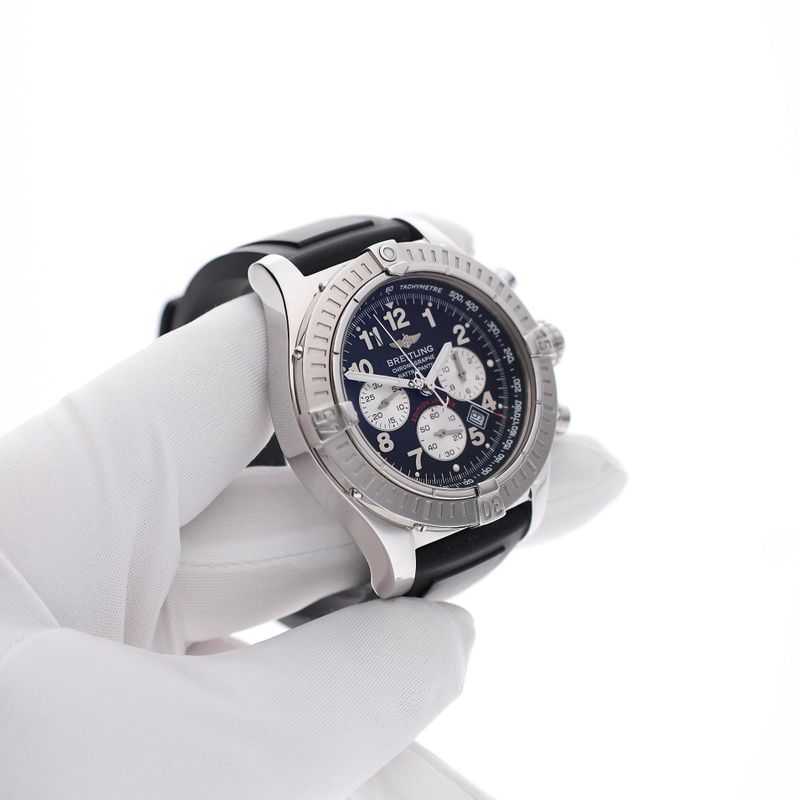 Image 12 of Breitling Chrono Avenger 'Sixty-Nine' Rattrapante A69360; Limited Edition Men's Watch