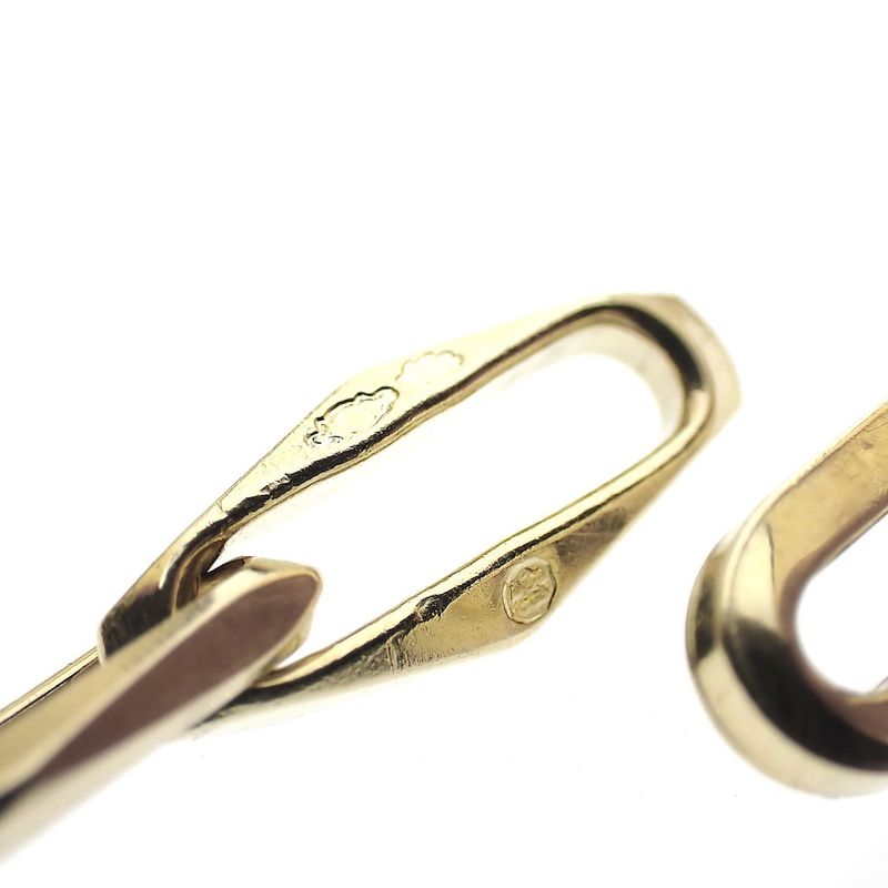 Image 8 of Gold closed forever link bracelet | 21 cm