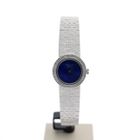 Image 9 of Chopard Geneva Cocktail Watch; Vintage 18k white gold women's watch with a Lapis Lazuli dial