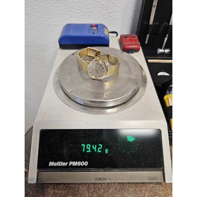 Image 19 of Omega DeVille Automatic; Vintage 14k gold men's watch