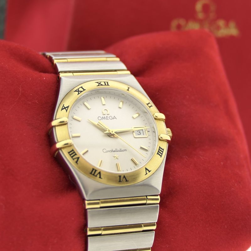 Image 16 of Omega Constellation 1282.10.00 'Full Bar'; 18k gold/steel women's watch