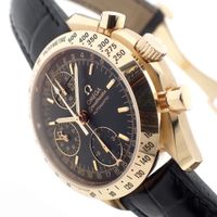 Omega Speedmaster Day-Date; 18k gold men's watch