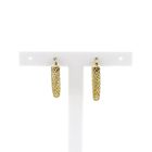 Image 2 of Gold earrings; Ø 23.5 mm