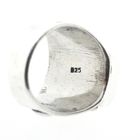 Image 6 of Silver floral fantasy ring with amethyst