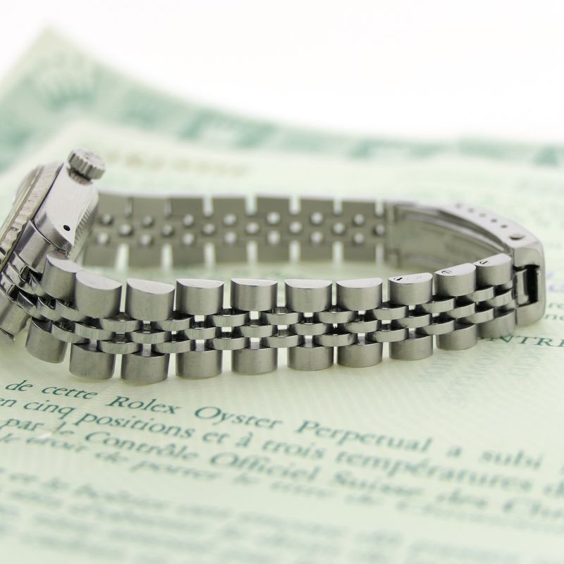 Image 13 of Rolex Datejust 26mm 'Full-Set'; Automatic women's watch