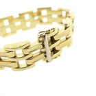 Image 3 of Gold Bismarck link bracelet
