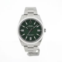 Rolex Oyster Perpetual 41 'Green' 124300; Automatic men's watch