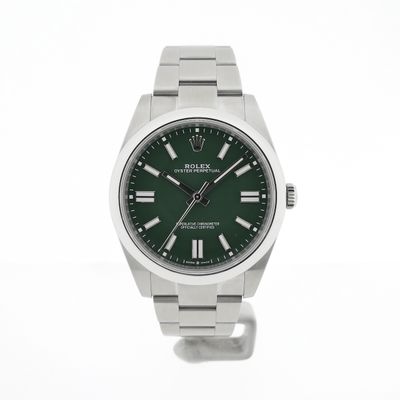 Image 1 of Rolex Oyster Perpetual 41 'Green' 124300; Automatic men's watch