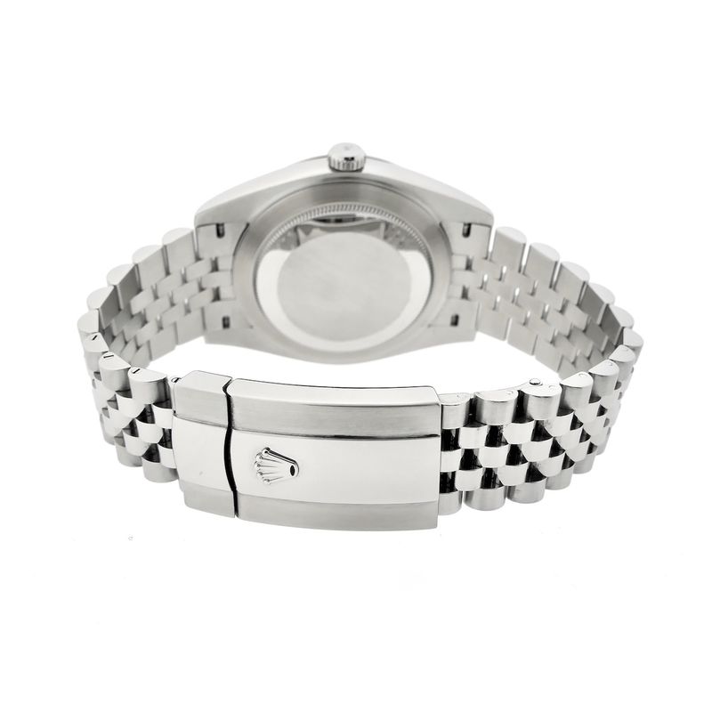 Image 11 of Rolex Datejust 41mm 'Rhodium Diamond Dial' 126334; Automatic men's watch