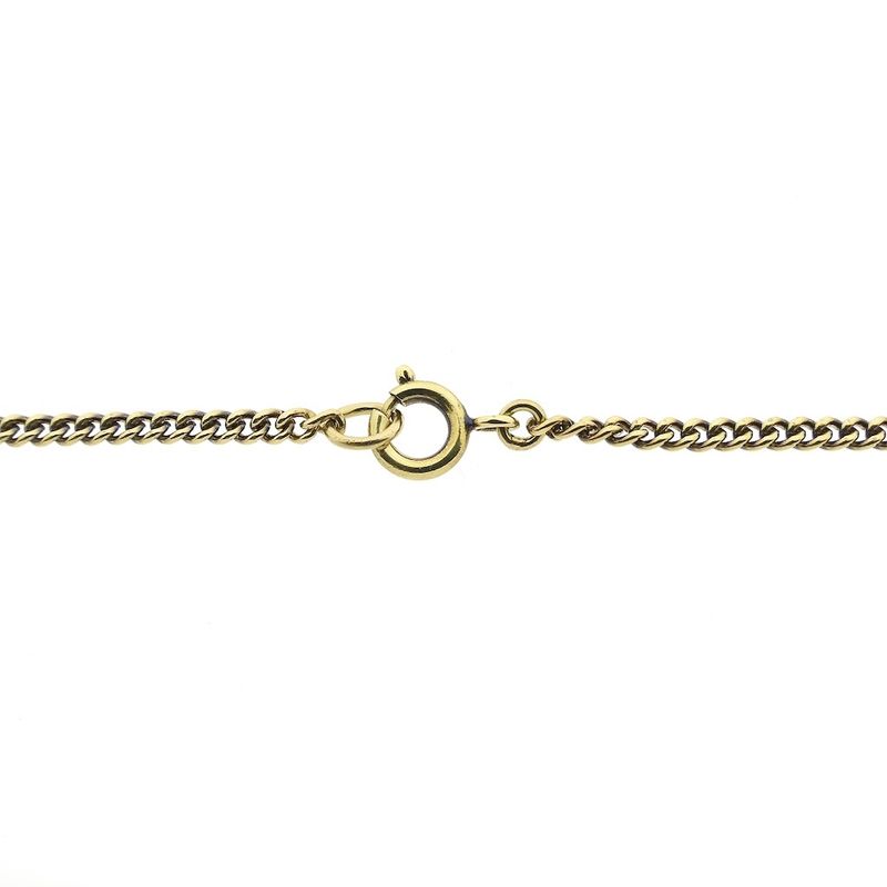 Image 4 of Gold gourmet link chain | 53.5 cm