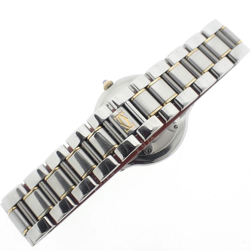 Image 7 of Cartier Must 21; Goud/stalen dames horloge