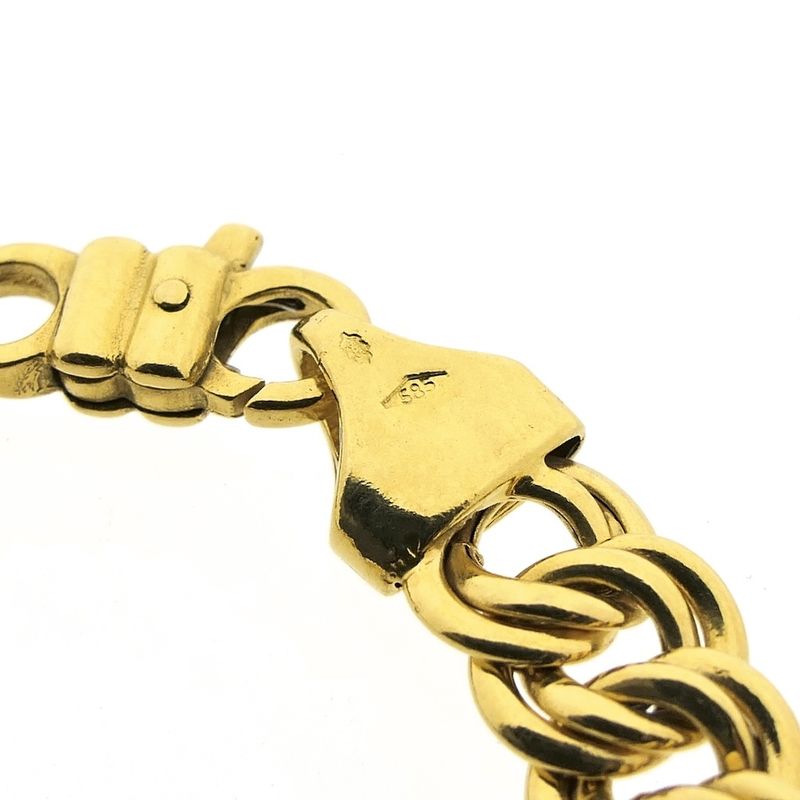 Image 5 of Golden Prince of Wales link bracelet